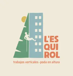 Logo l'Esquirol trabajos verticales y poda en altura